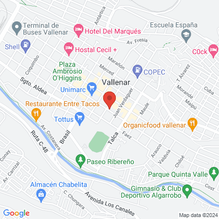 Dra. Silvia Aravena. Atención Dental Integral map