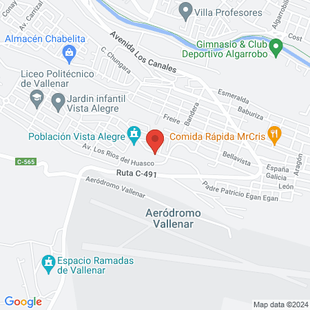 SAPU Joan Crawford, Vallenar map