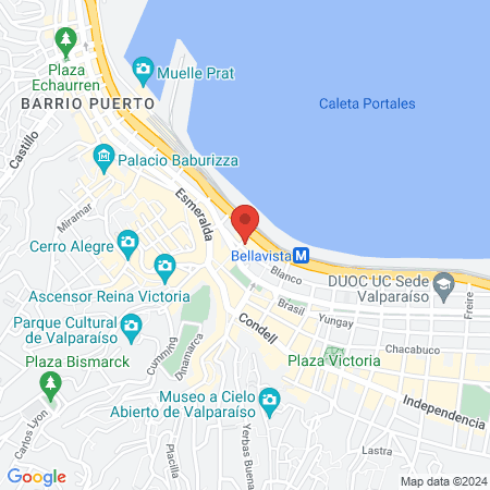 Clínica Odontoval map