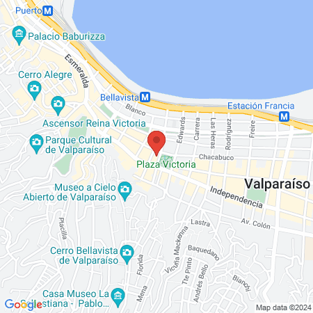 Dentistas Valparaíso map