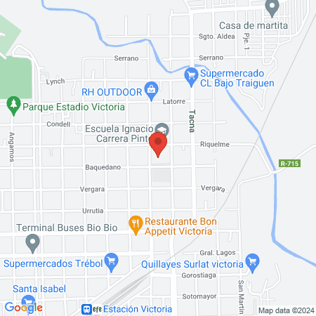 Karate Nahuel Kan Victoria map