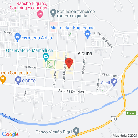 TRX - Suspension Training - Vicuña map