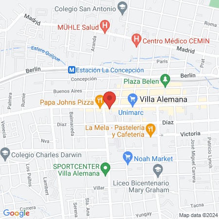 Stylist Salón y academia de belleza Spa map