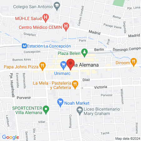 Salón de belleza Monroe Studio map