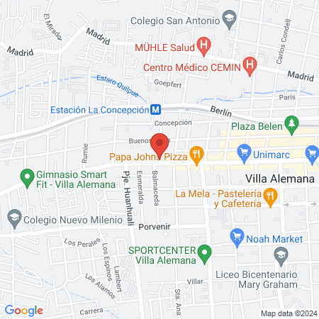 Dual Pilates & Yoga map