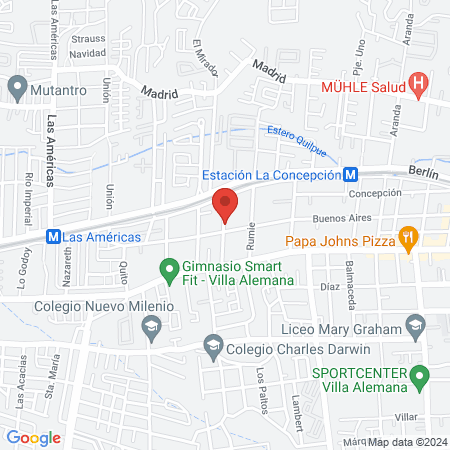 Pilates Marcell Castillo map