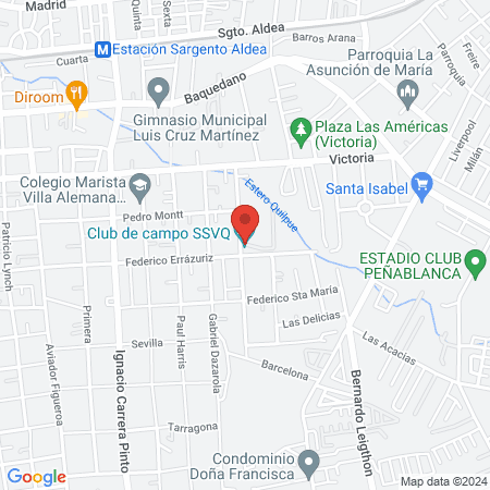 Servicio de Salud Viña del Mar-Quillota map