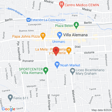 Laboratorio Clínico Diagnostika Alemana map