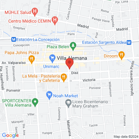 Hospital Veterinario Paws map