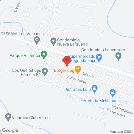 Barberhouse Villarrica map