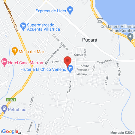 Barberia Diego Portales map