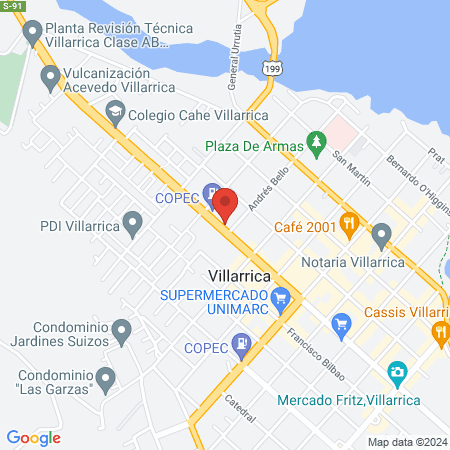 CENTRO MEDICO ATS, VILLARRICA map