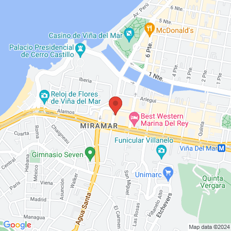 Barbería Black Sheep Viña del Mar map