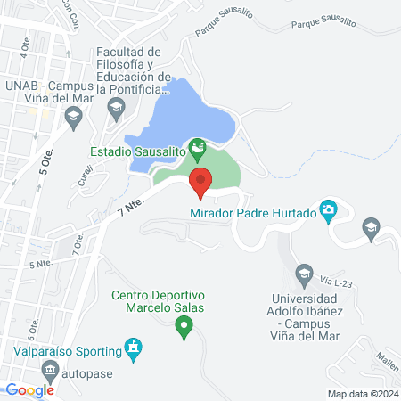 Polideportivo municipal Viña del Mar map