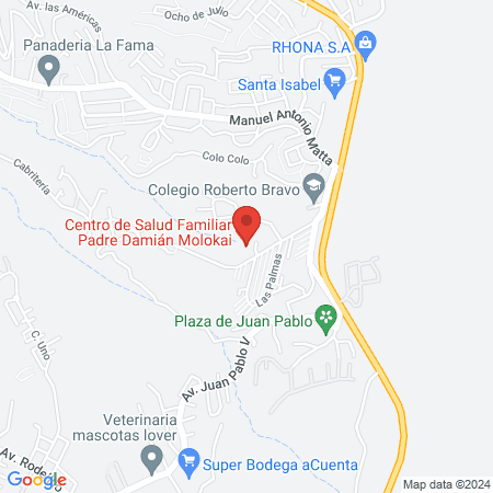 Family Health Center Father Damien Molokai map