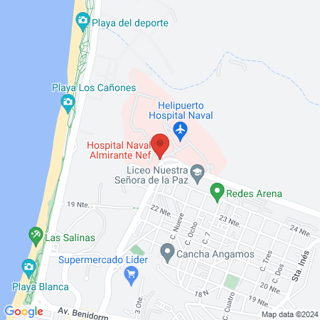 Hospital Naval Almirante Nef map