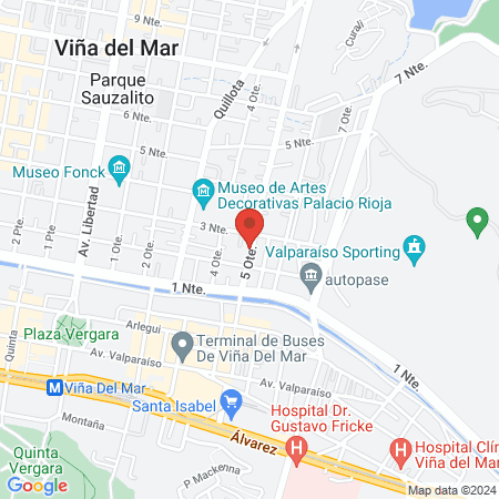 Hospital Clínico Veterinario UNAB map