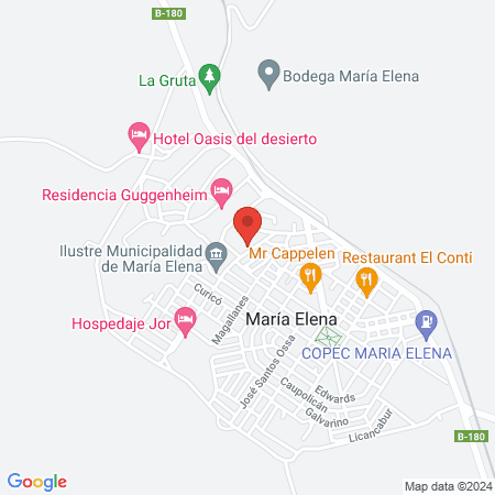 Hospital Cruz del Norte map