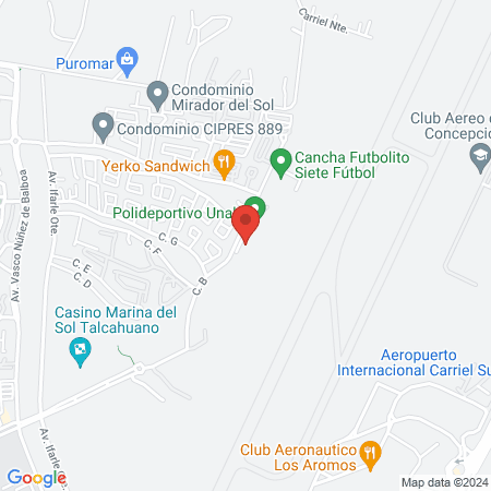 Hospital Clínico Veterinario UNAB map