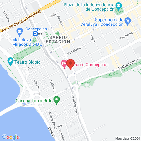 Orthodontic Clinic Concepcion map