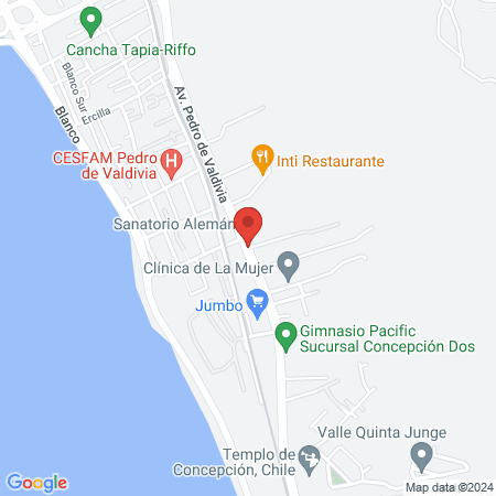 Centro de Diagnóstico Sanatorío Aleman map