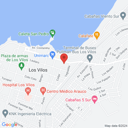 Centro Medico Altair Los Vilos map