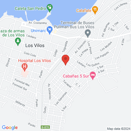 CENTRO MÉDICO Del Valle map