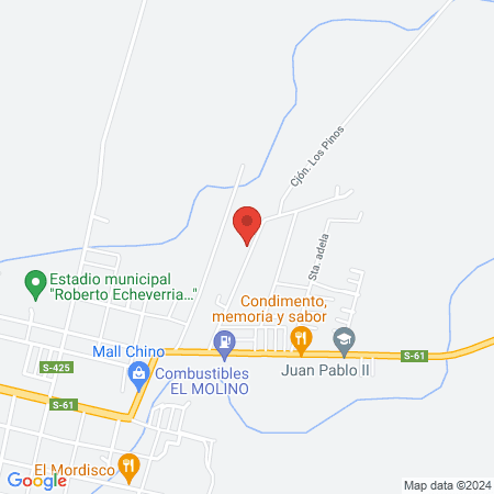 Estilista a Domicilio map