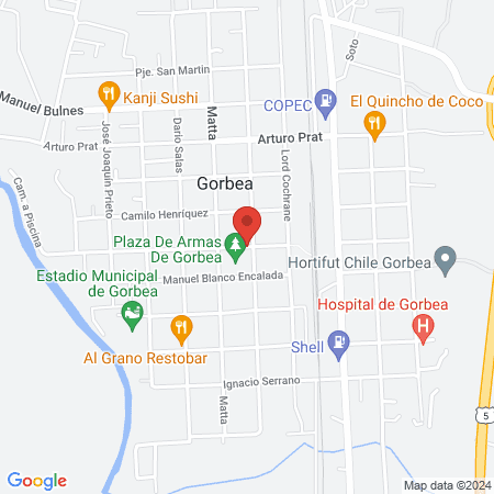 Gimnasio Municipal de Gorbea map