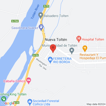 Veterinaria Aliwen map