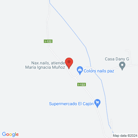 Nax.nails, atiende María Ignacia Muñoz map