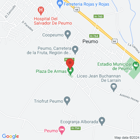 Dental Plus Peumo map