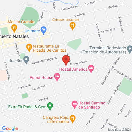 Patagonia Spa Home map