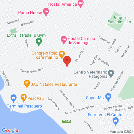 CF BOX Natales map