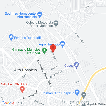 Gimnasio Energym Nogales map