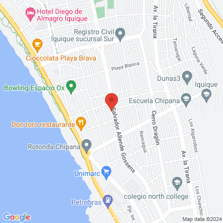 Dra. Pamela Fonteneau R. Odontopediatría map