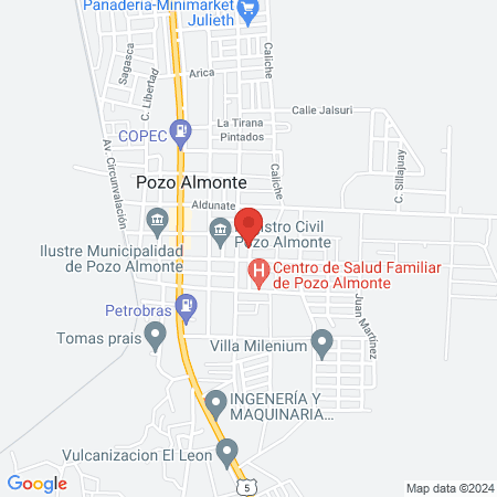 SAPU Pozo Almonte map