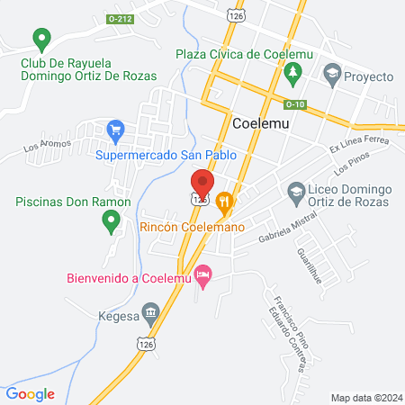 Dr. Alvaro Valenzuela map