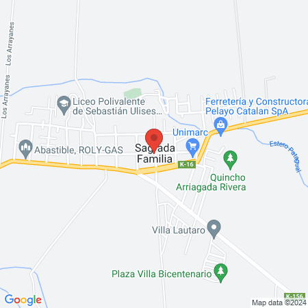 Licandent Sagrada Familia map