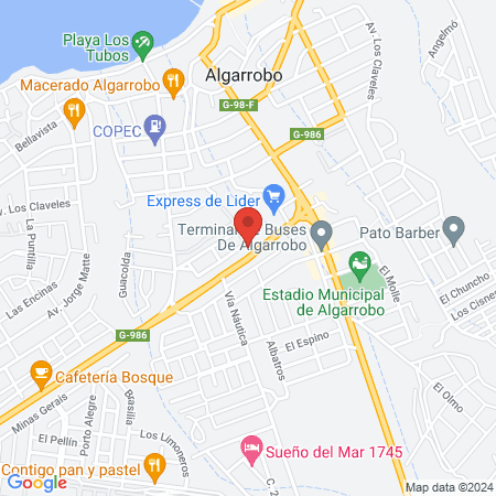 Malibú Estudio de Belleza map