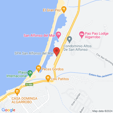 SPA San Alfonso del Mar map
