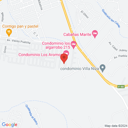 centro de yoga - reiki -terapias-algarrobo map