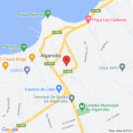 CESFAM Algarrobo map