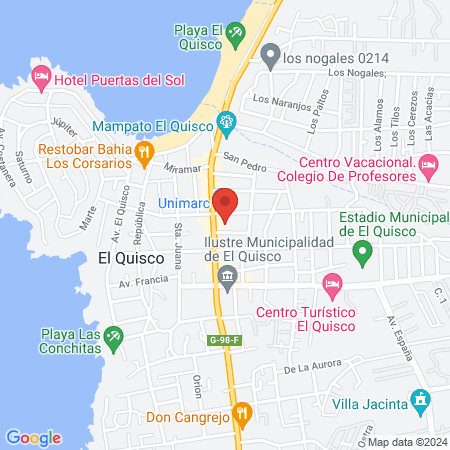Consulta médica del Dr. Trujillo map