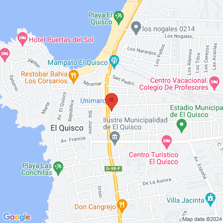 CESFAM El Quisco map