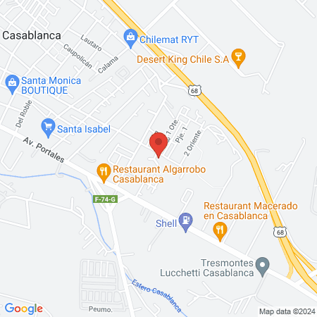 Peluquería Dany's map