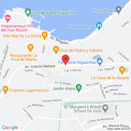 Sin fronteras Barbershop map