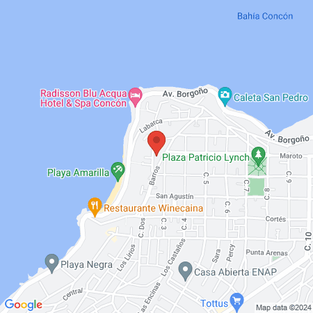 YVC Yoga Vinyasa Concon map