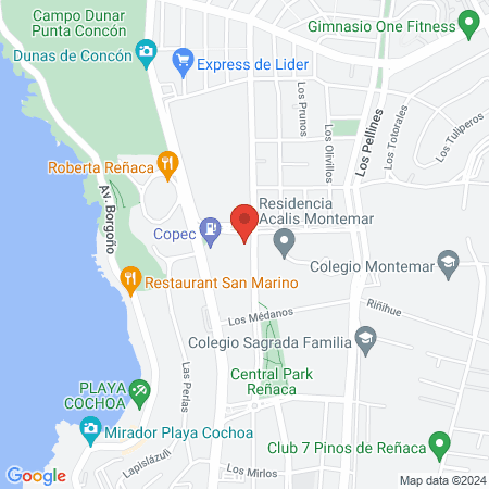 Dr. Pedro Tapia Pradenas, Rejuven SPA map