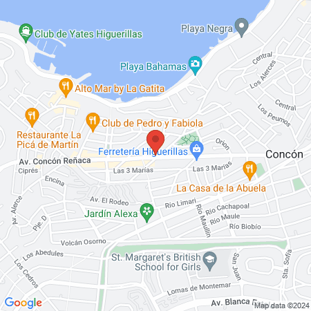 Clínica Dr.Carlos Bahamondes Altovitalis map